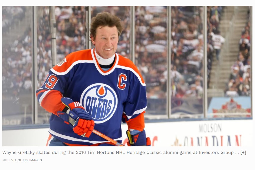 2016 Wayne Gretzky Game Worn Edmonton Oilers NHL Heritage Classic